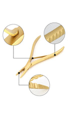 STAINLESS STEEL PLIERS #GOLDEN - Bygoldenhairextensions