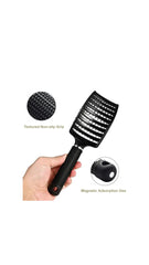 HAIR EXTENSIONS BRUSH Black - Bygoldenhairextensions