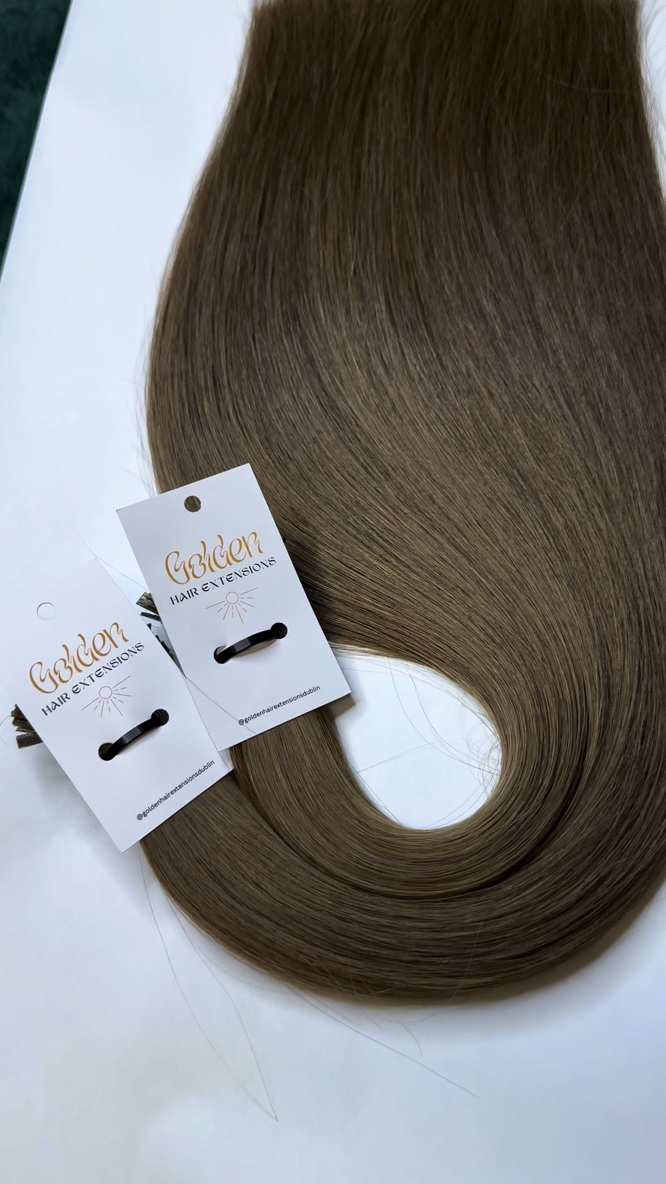 #5 HAIR EXTENSIONS 25 strands (flat tips)